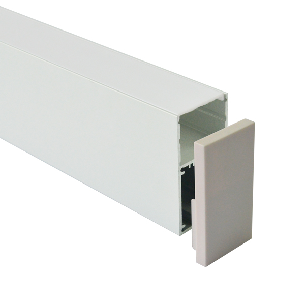 Hanging Ceiling Light LED Channel Diffuser - 33.2mm Inner Width Hanging Ceiling Light LED Channel Diffuser - 33.2mm Inner Width